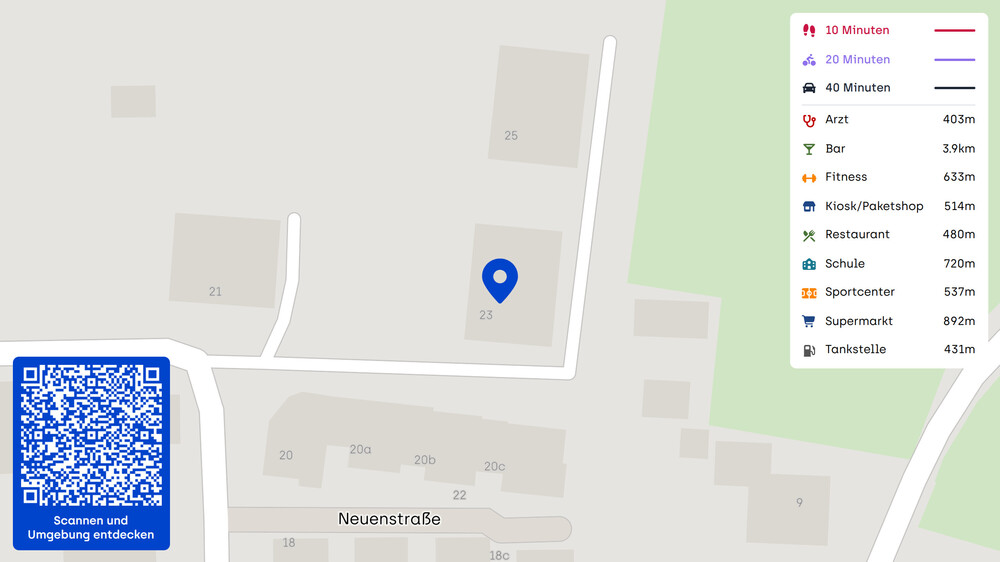 Frisch renovierte 2 Zi - Wohnung mit 67 m² Wfl. + Einbauküche mit Garage und Garten - Erdgeschoßwohnung Stuhr | Angebot:26283477