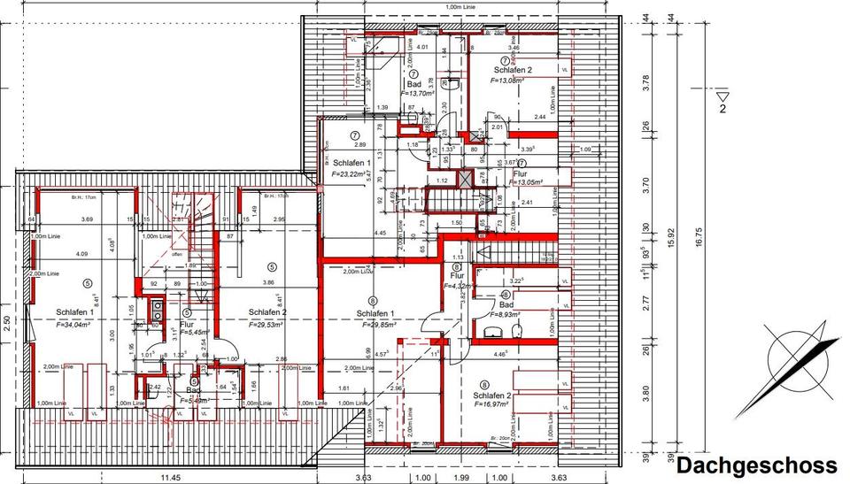 Maisonettenwohnung Syke - 4 Zimmer, 134 m&sup2;, 1.250&euro; | Angebot:25547967