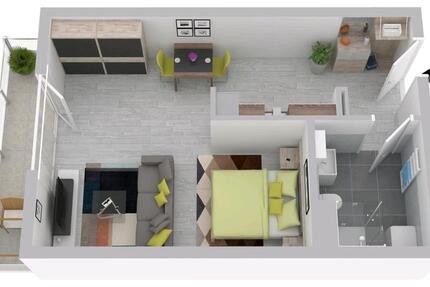 Wohnung Ritterhude - 2 Zimmer, 65 m&sup2;, 650&euro; | Angebot:25304346