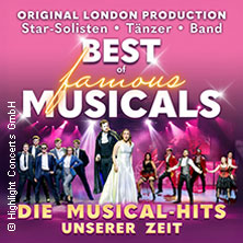 Best of famous Musicals - Die Musical-Hits unserer Zeit 08.03.2026 Die Glocke