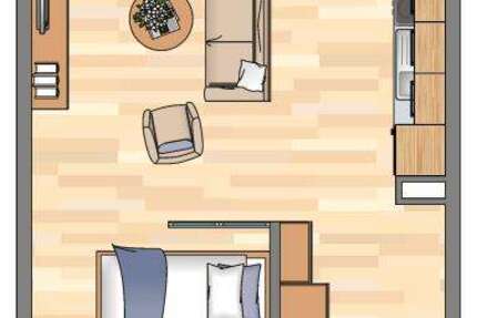 Wohnung Bremen Woltmershausen - 1 Zimmer, 56 m&sup2;, 749&euro; | Angebot:27550672