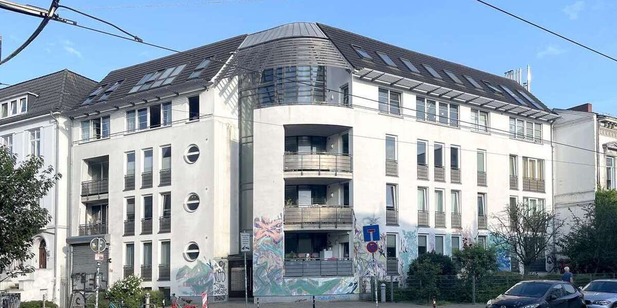 Etagenwohnung Bremen Östliche Vorstadt - 2 Zimmer, 63 m&sup2;, 655&euro; | Angebot:27084869