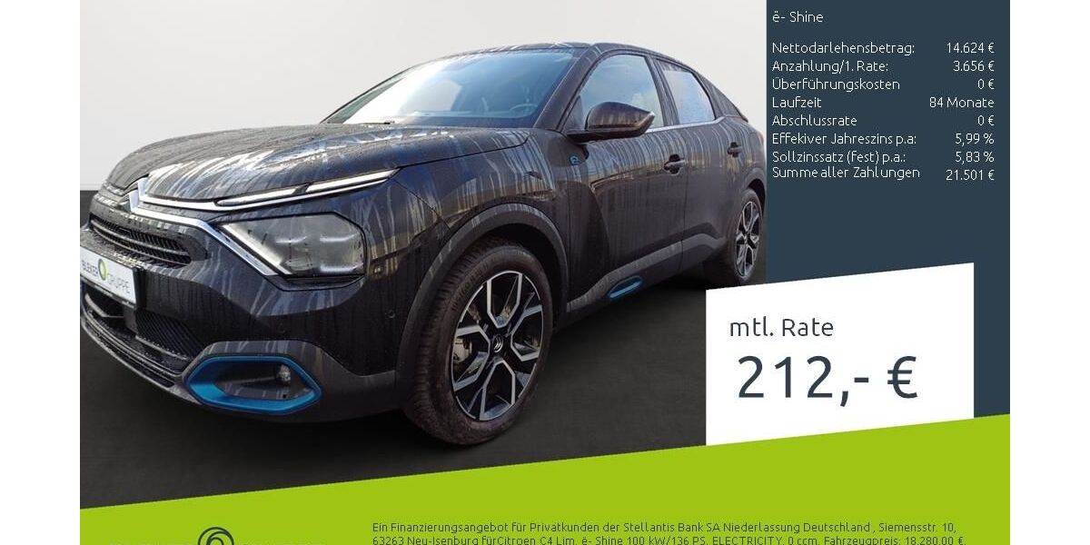 Citroen C4 15.439 km 18.280 &euro; Bremen 28207