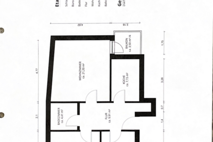 Wohnung Bremen Huchting - 3 Zimmer, 69 m&sup2;, 620&euro; | Angebot:24686920