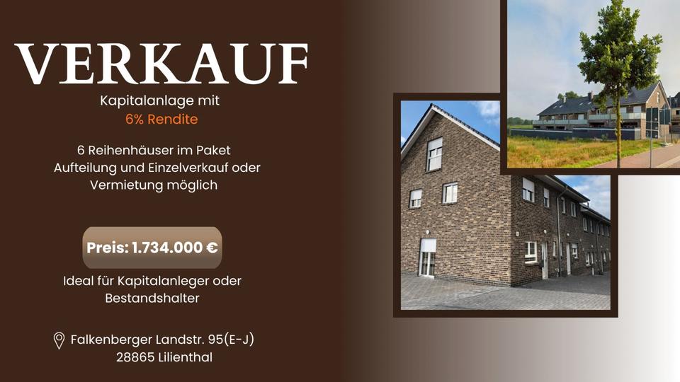 Reihenhaus Lilienthal - 5 Zimmer, 140 m&sup2;, 1.734.000&euro; | Angebot:26131570