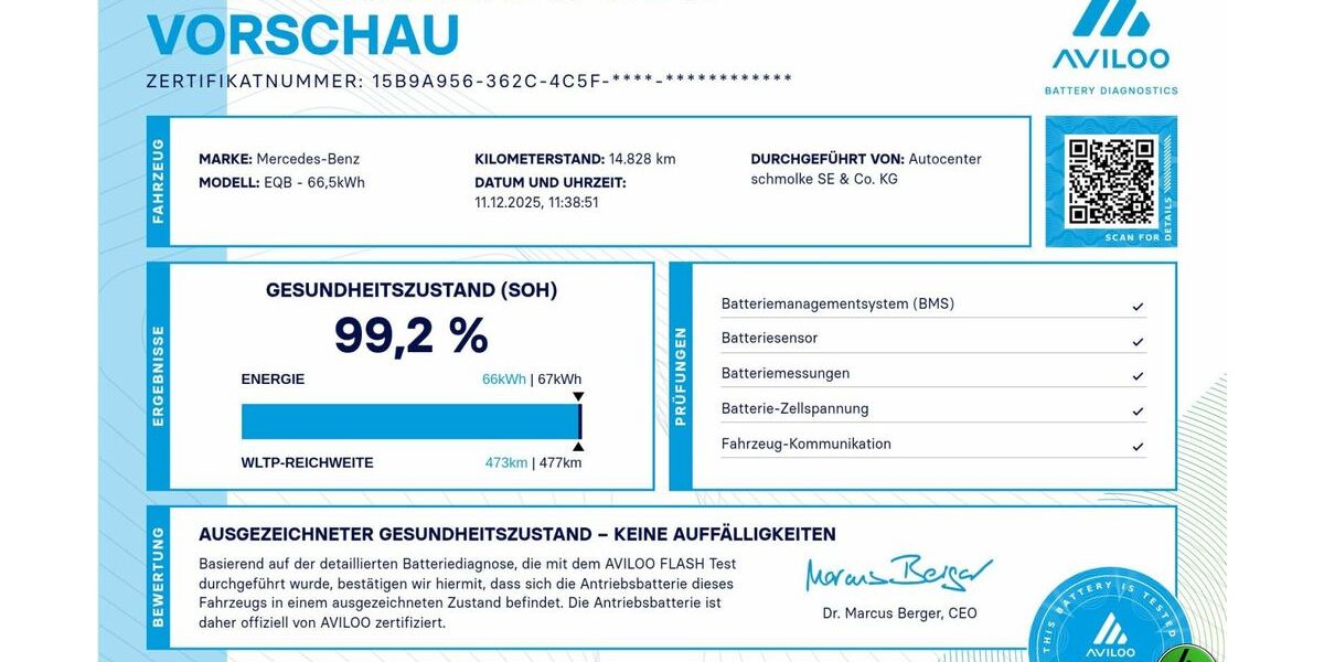 Mercedes-Benz EQB 14.900 km 37.740 &euro; Osterholz-Scharmbeck 27711