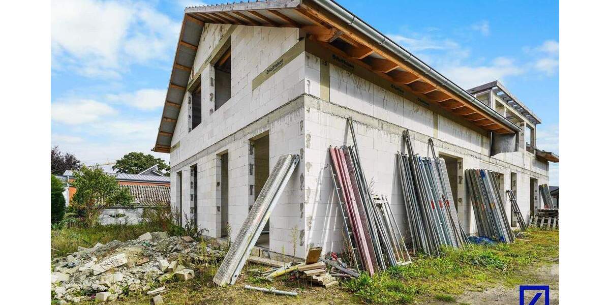 Exklusive 3-Zimmer-Dachgeschosswohnung mit Balkon - Neubau Effizienzhaus 55 in Lilienthal 3 zimmer