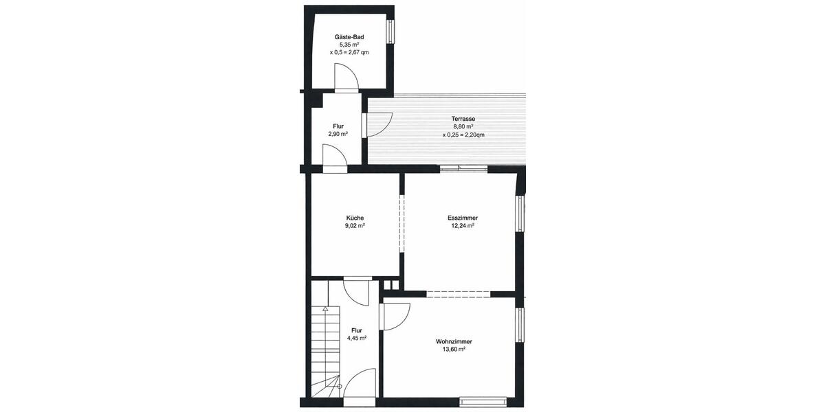 Reihenhaus Bremen Blumenthal - 4 Zimmer, 102 m&sup2;, 249.000&euro; | Angebot:26918532