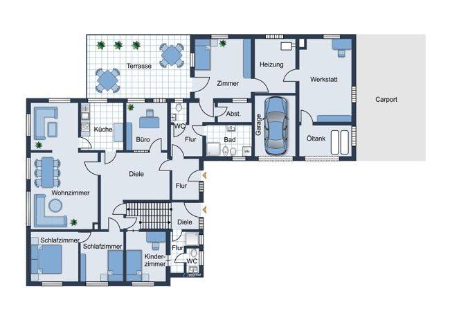 Mehrfamilienhaus, Wohnhaus Delmenhorst Bungerhof - 8 Zimmer, 250 m&sup2;, 489.000&euro; | Angebot:26930441