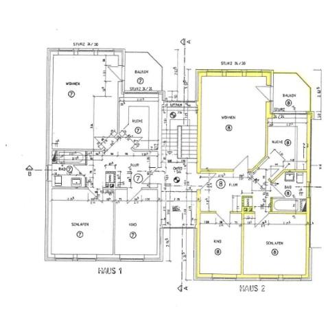 Etagenwohnung Delmenhorst Düsternort - 3 Zimmer, 78 m&sup2;, 720&euro; | Angebot:24625165