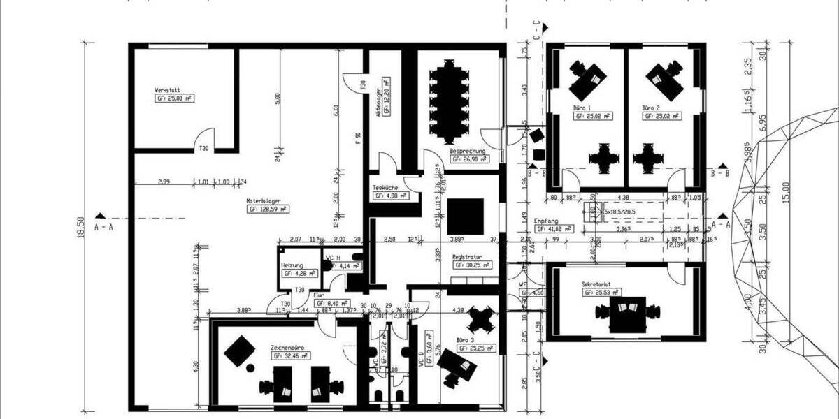 Gewerbeobjekt Stuhr Moordeich - 2.730&euro; | Angebot:26189531
