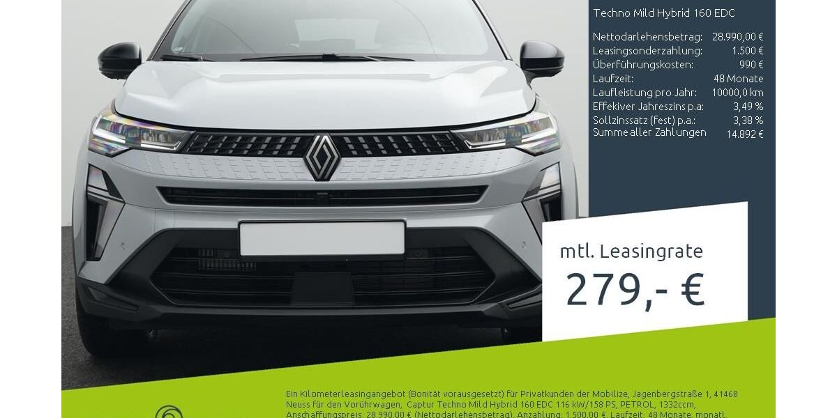 Renault Captur 1.299 km 25.790 &euro; Bremen 28207