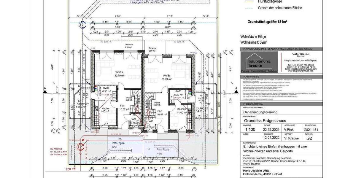 Grundstück Martfeld - 114.950&euro; | Angebot:24778393
