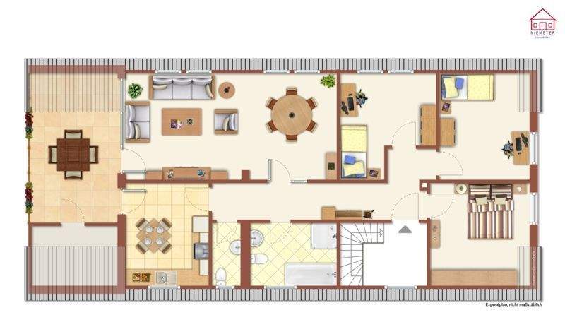 Einfamilienhaus Schwanewede / Neuenkirchen Neuenkirchen - 8 Zimmer, 239 m&sup2;, 319.000&euro; | Angebot:26160539