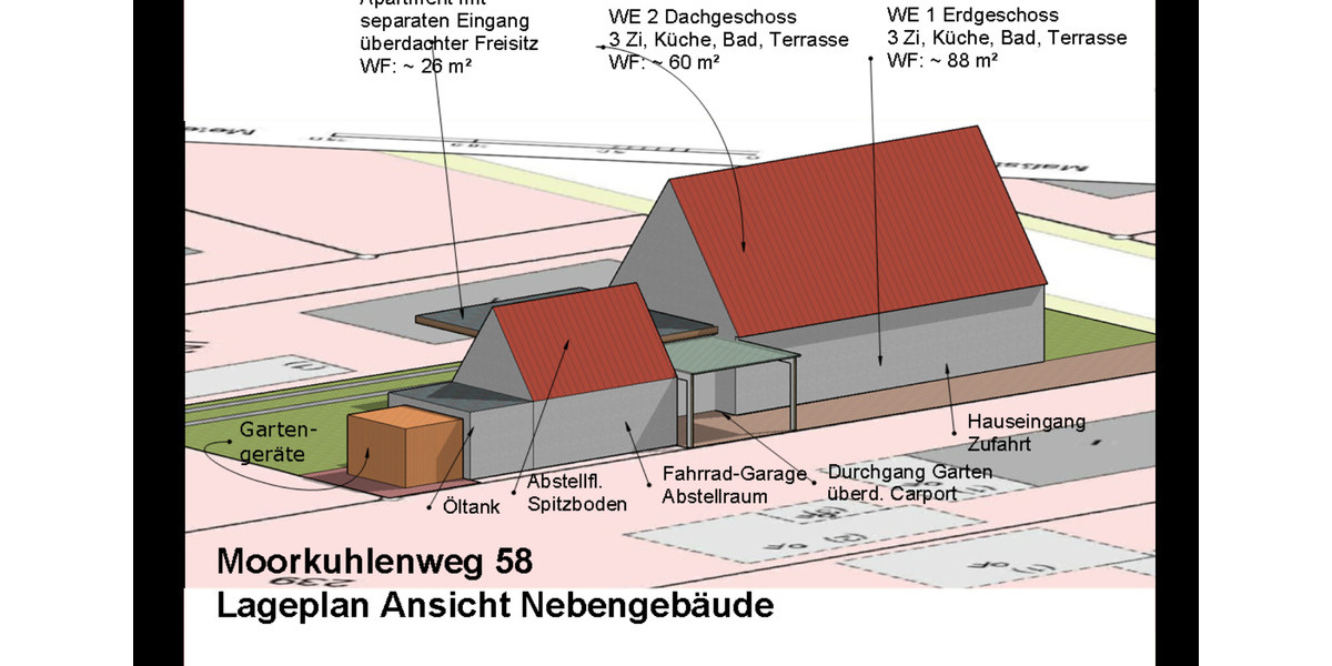 Borgfeld - freies 1 2 Familienhaus im ruhigen 