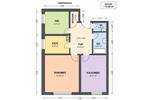 Etagenwohnung Bremen Ostertor - 3 Zimmer, 72 m&sup2;, 1.150&euro; | Angebot:26903166