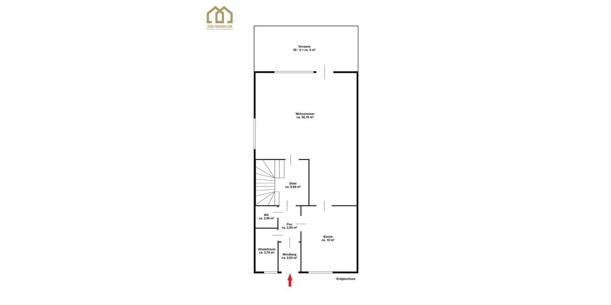 Reihenendhaus Bremen Blumenthal - 4 Zimmer, 114 m&sup2;, 299.000&euro; | Angebot:26377181