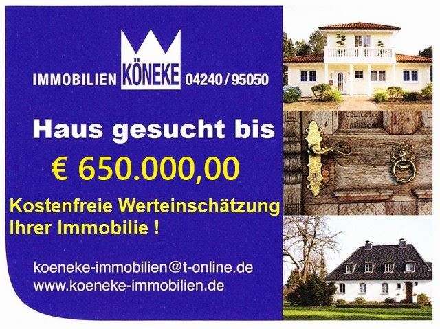 Einfamilienhaus Syke Wachendorf - 4 Zimmer, 200 m&sup2;, 650.000&euro; | Angebot:26055866