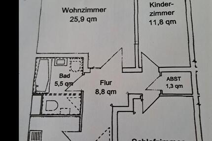 Helle sanierte 3-Zimmerwohnung in Ellenerbrok-Schewemoor zimmer