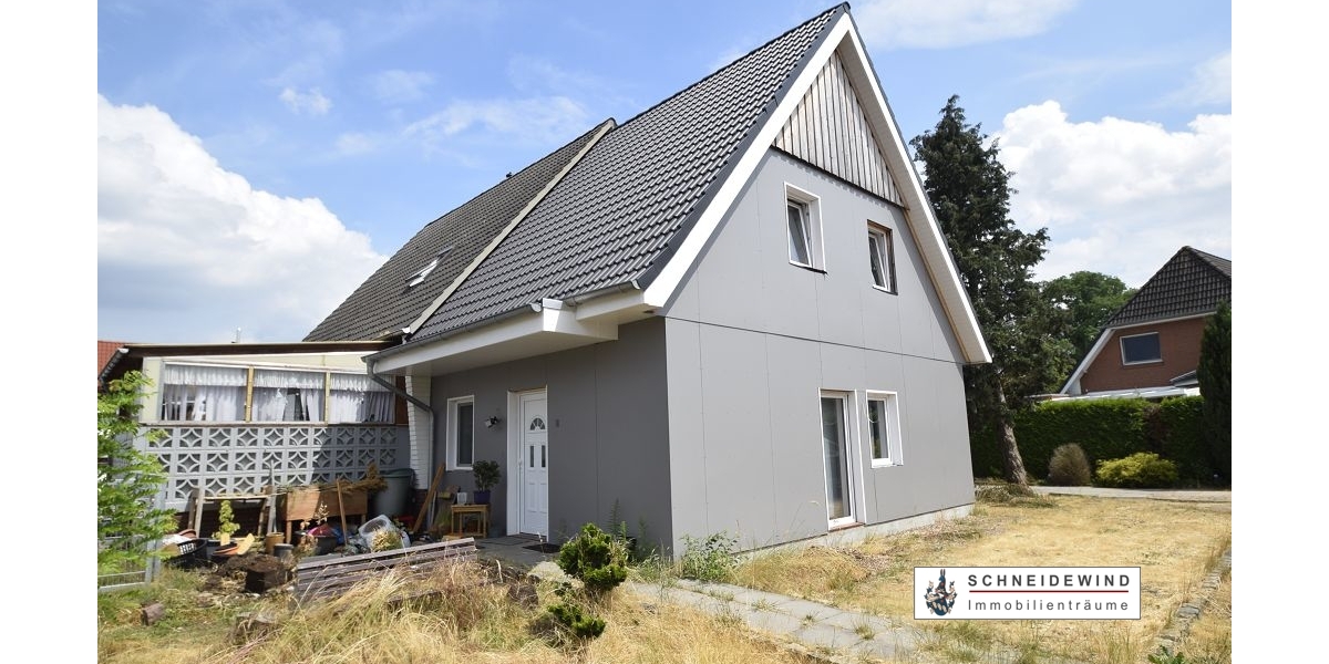 Neubau aus 2020 mit Einliegerwohnung für 1 Person am Altbestand Garage, Garten, Einbauküche u.v.m. - Einfamilienhaus Stuhr | Angebot:24212736