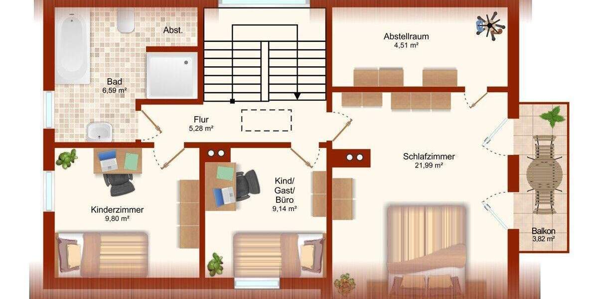 Einfamilienhaus Syke - 6 Zimmer, 141 m&sup2;, 269.000&euro; | Angebot:24219798