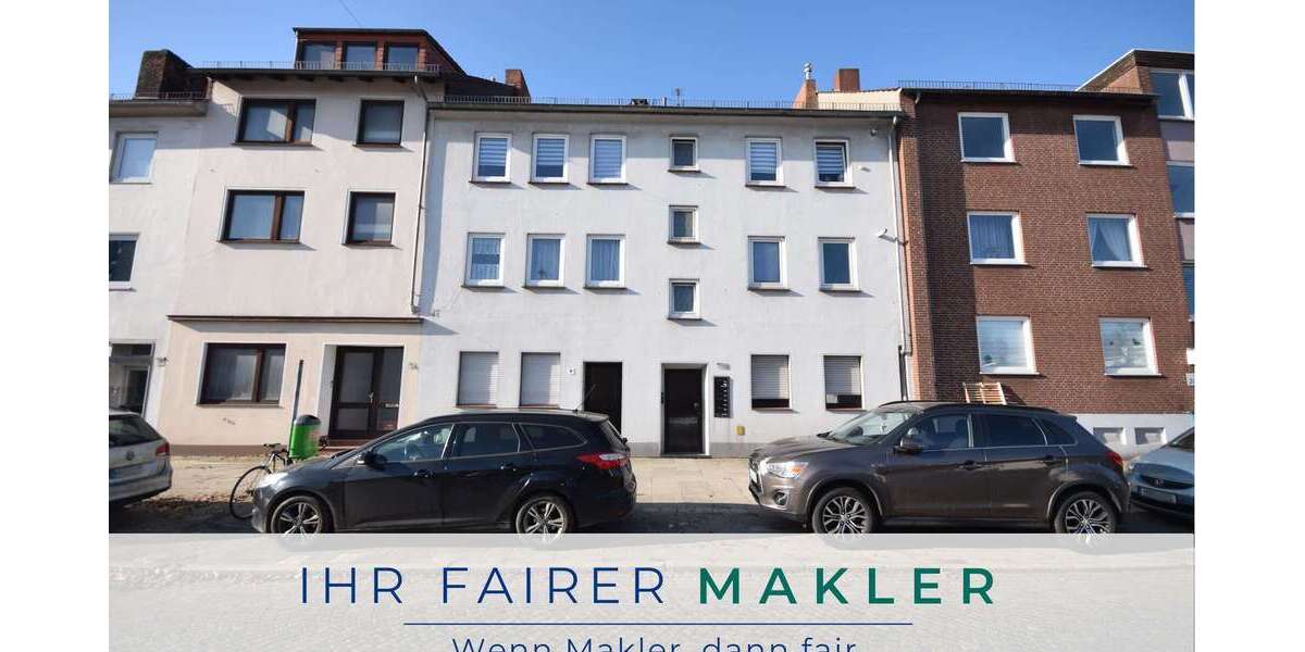 Etagenwohnung Bremen Walle - 2 Zimmer, 78 m&sup2;, 159.000&euro; | Angebot:25982011