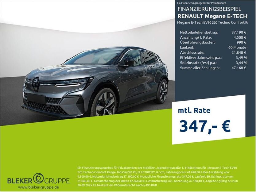 Renault Megane 2.500 km 40.990 € Bremen 28207