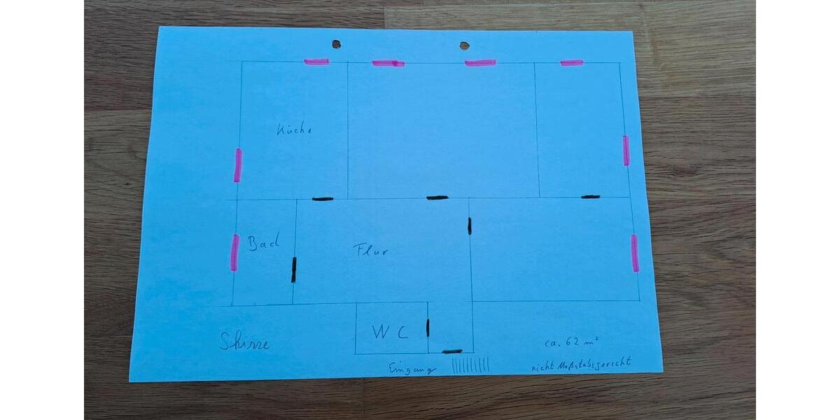 Etagenwohnung Ganderkesee - 3 Zimmer, 62 m&sup2;, 635&euro; | Angebot:25291872