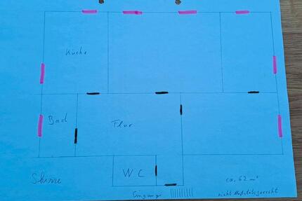 Wohnung Ganderkesee - 3 Zimmer, 62 m&sup2;, 635&euro; | Angebot:25291872