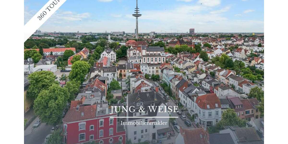 Etagenwohnung Bremen Gröpelingen - 2 Zimmer, 42 m&sup2;, 85.000&euro; | Angebot:26926797