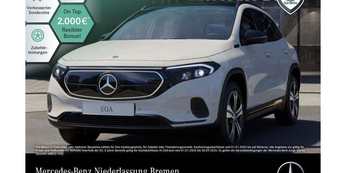 Mercedes-Benz EQA 11.176 km 31.890 &euro; Bremen 28307