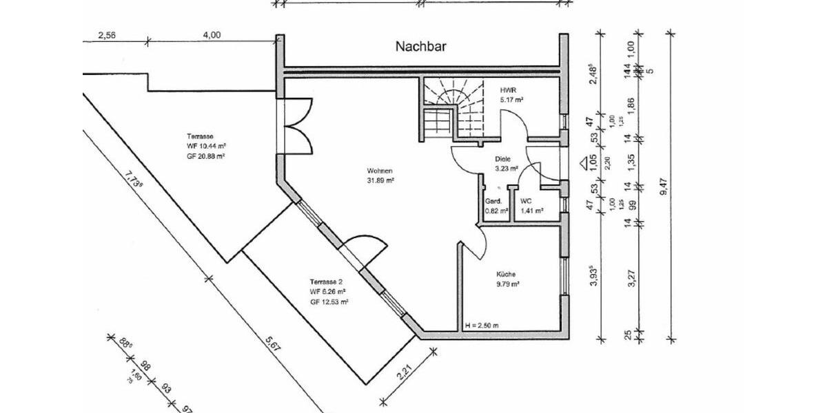 Doppelhaushälfte Bremen Huchting - 3 Zimmer, 104 m&sup2;, 293.000&euro; | Angebot:24590481