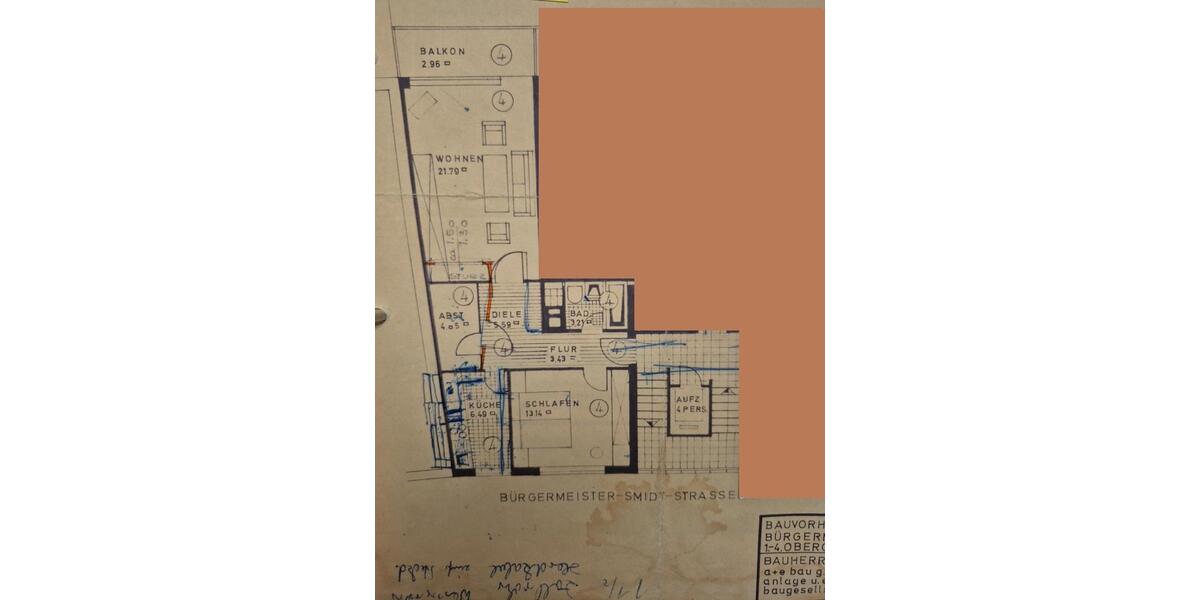 Etagenwohnung Bremen - 2.5 Zimmer, 60 m&sup2;, 259.000&euro; | Angebot:27458644
