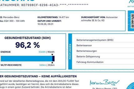 Mercedes-Benz EQV 14.500 km 53.349 &euro; Osterholz-Scharmbeck 27711