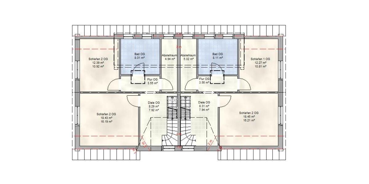 Doppelhaushälfte Bremen Osterholz - 4 Zimmer, 108 m&sup2;, 329.000&euro; | Angebot:27144709