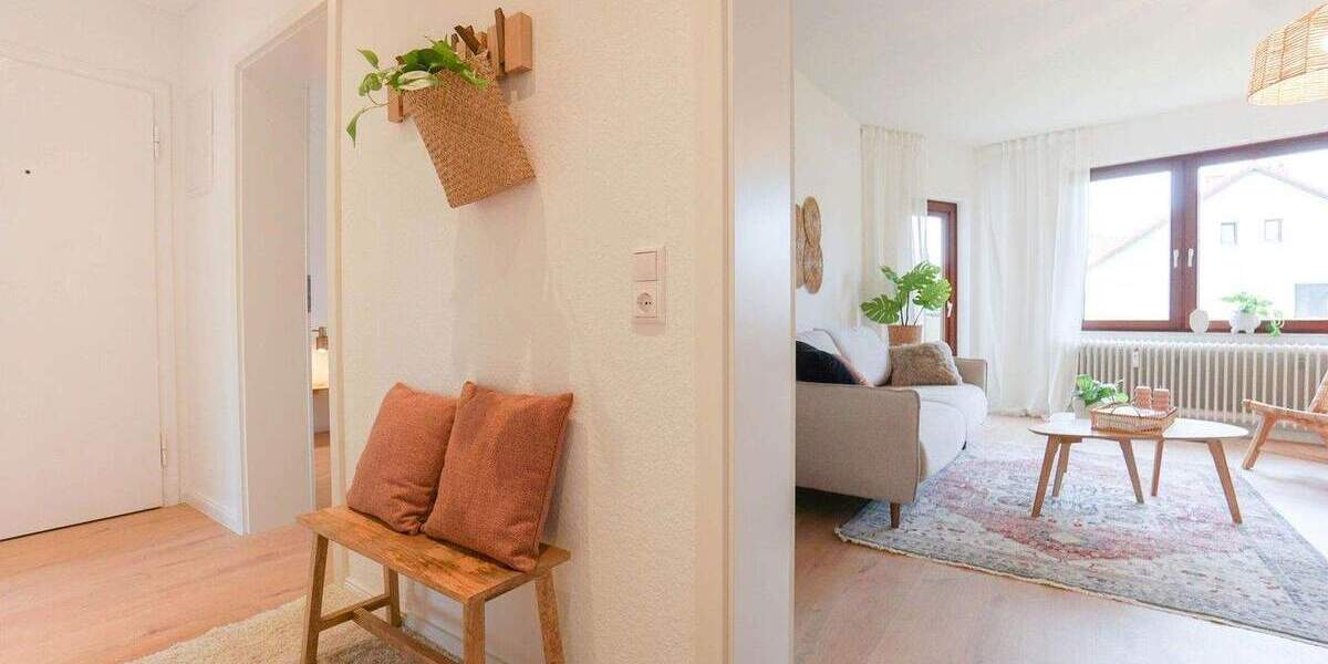SOFORT EINZIEHEN: Helle 3-Zimmer Wohnung mit großem Balkon 3 zimmer