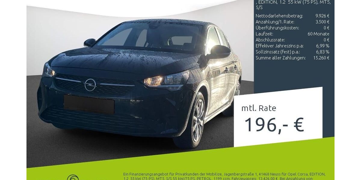 Opel Corsa 15.864 km 13.249 &euro; Stuhr 28816