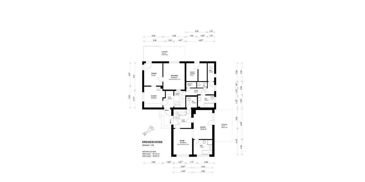 Mehrfamilienhaus, Wohnhaus Schwanewede Beckedorf - 8 Zimmer, 196 m&sup2;, 299.900&euro; | Angebot:26037592