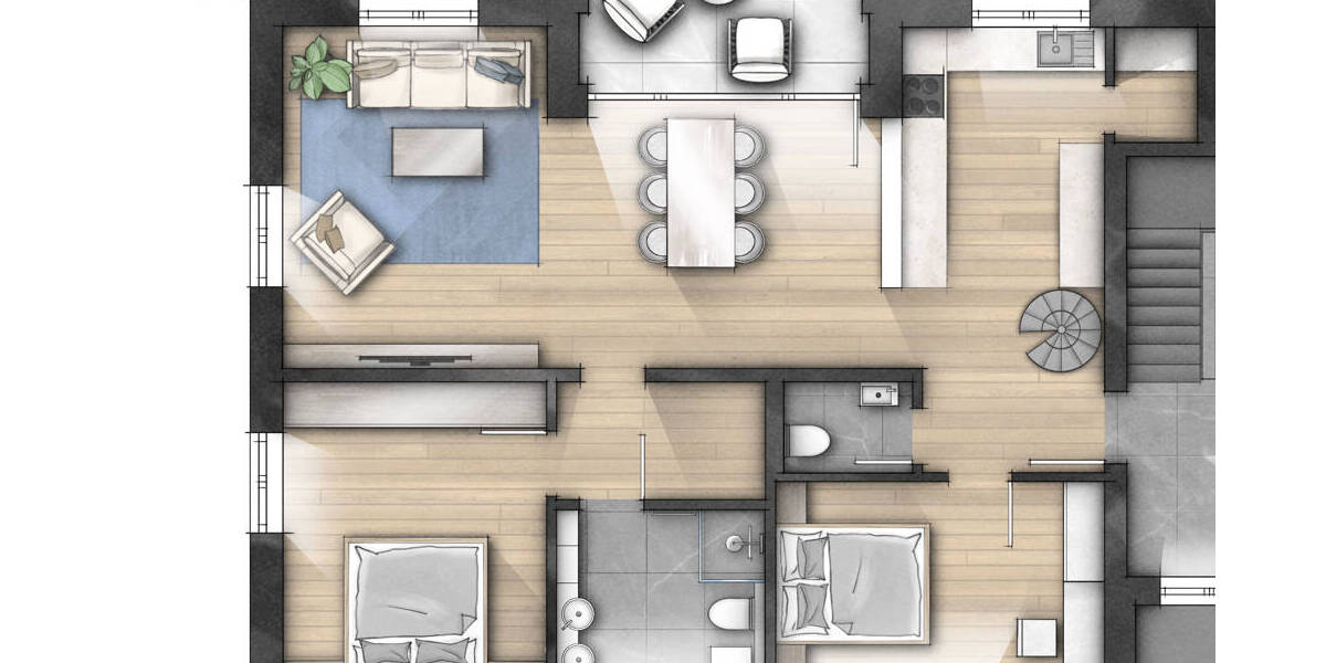 Etagenwohnung Worpswede - 3 Zimmer, 93 m&sup2;, 465.000&euro; | Angebot:25734524