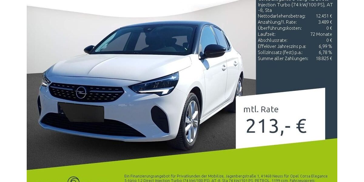 Opel Corsa 26.120 km 15.940 &euro; Stuhr 28816