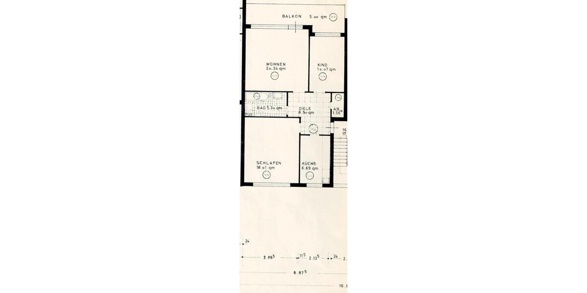 Etagenwohnung Bremen Burglesum - 3 Zimmer, 71 m&sup2;, 187.500&euro; | Angebot:25647227