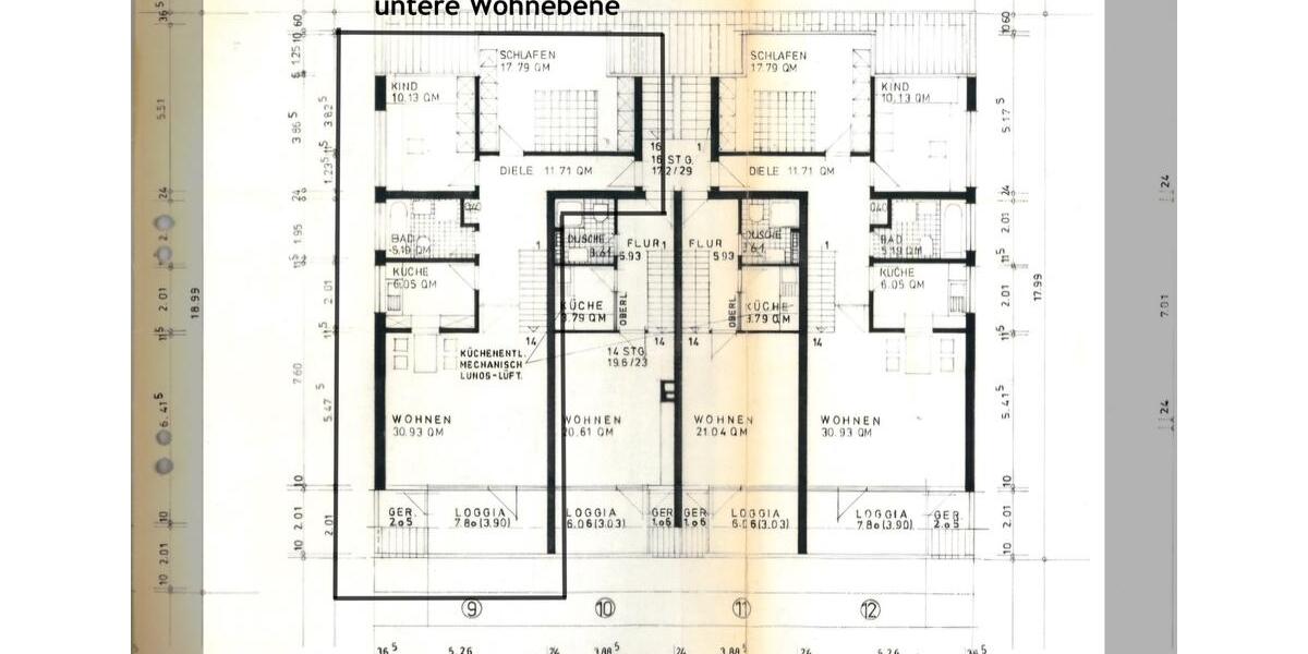 Maisonettenwohnung Bremen Hemelingen - 4 Zimmer, 115 m&sup2;, 349.000&euro; | Angebot:26786421