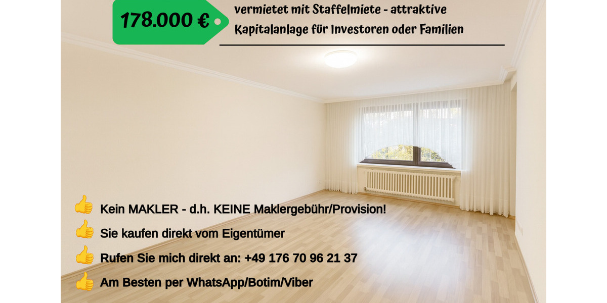 Mehrfamilienhaus, Wohnhaus Bremen Osterholz - 3 Zimmer, 78 m&sup2;, 178.000&euro; | Angebot:25205188