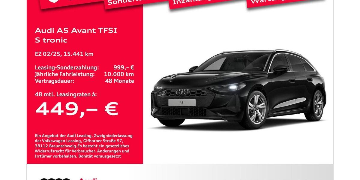 Audi A5 15.441 km 40.847 &euro; Bremen 28207