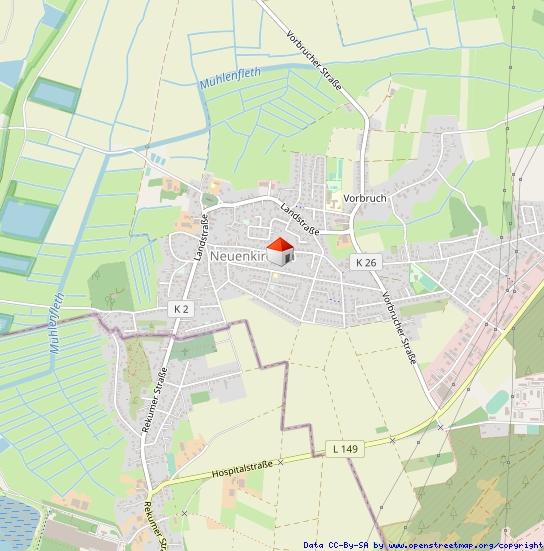 Erdgeschoßwohnung Schwanewede - 2 Zimmer, 54 m&sup2;, 700&euro; | Angebot:23596444