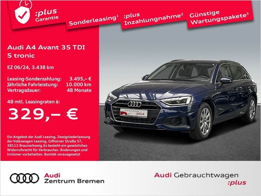Audi A4 3.438 km 37.880 € Bremen 28207
