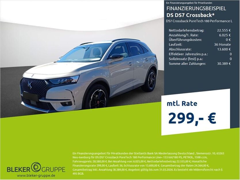 DS Automobiles DS7 (Crossback) 44.397 km 27.280 € Stuhr 28816