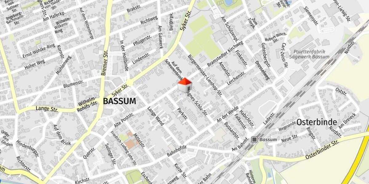 Gewerbeobjekt Bassum - 3 Zimmer, 63 m&sup2;, 990&euro; | Angebot:25770907