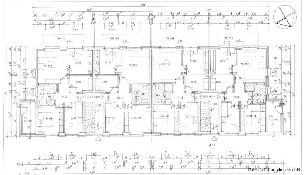 Etagenwohnung Berne / Bardenfleth Bardenfleth - 3 Zimmer, 70 m&sup2;, 269.000&euro; | Angebot:24424957