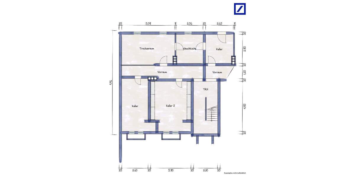 Etagenwohnung Bremen Lindenhof - 2 Zimmer, 59 m&sup2;, 99.000&euro; | Angebot:25801950